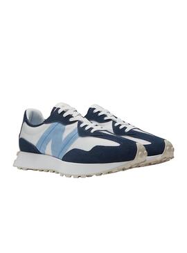 Baskets New Balance 327 Bleu Marine pour Homme