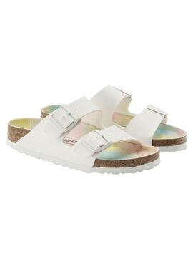Sandales Birkenstock Arizona Earthy Blanc