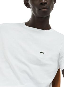 T-Shirt Lacoste Basico Homme Blanc