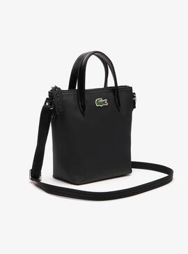 Sac à main Lacoste Petit Piqué Noire pour Femme