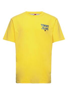 T-Shirt Tommy Jeans POP DROP Rose Femme