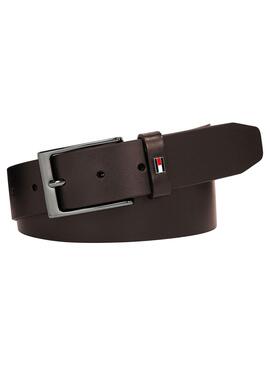Ceinture Tommy Hilfiger Layton brun pour Homme