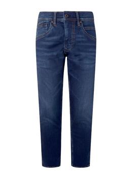 Jeans Pepe Jeans Track Slim Bleu Homme