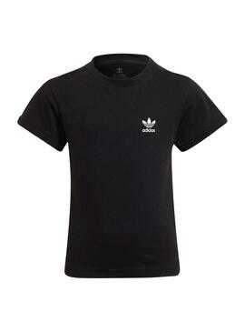 T-Shirt Adidas Trifoil Basic Noire Unisexe