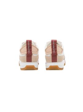 Baskets Calvin Klein New Retro Run Beige