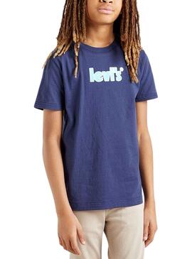 T-Shirt Levis Graphic Basic Marina pour Garçon