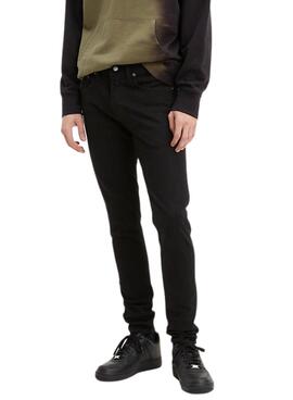 Jeans Levis Skinny Taper Noire Homme