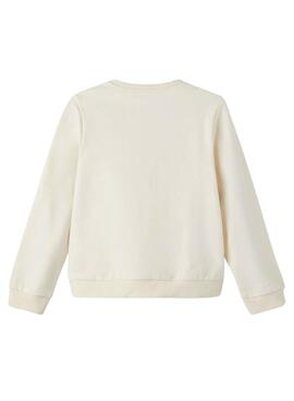 Sweat Name It Naself Beige pour Fille