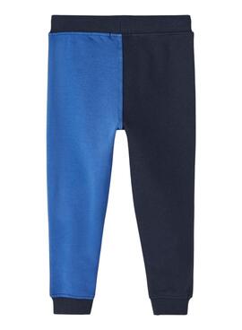 Pantalon Name It Liam Bicolore Bleu pour Garçon