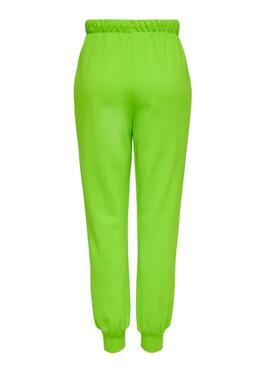 Pantalon Only Cooper Survêtement Vert pour Femme
