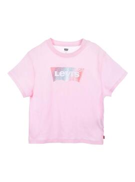 T-Shirt Levis Graphic Rose pour Fille
