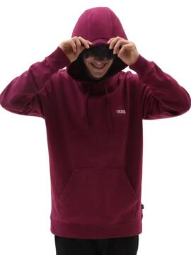 Sweat Vans Core Basic Bordeaux pour Homme