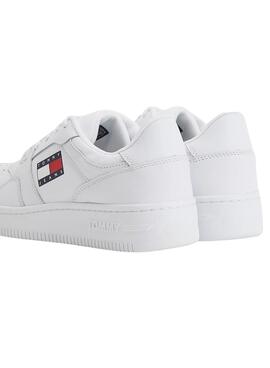 Baskets Tommy Jeans Retro Bascket Blancs Femme