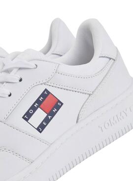 Baskets Tommy Jeans Retro Bascket Blancs Femme