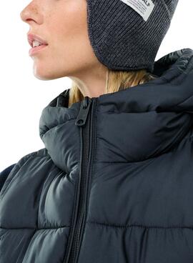 Gilet Ecoalf Marangu Noire pour Femme