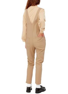 Salopette Bavoir Carhartt Beige pour Femme