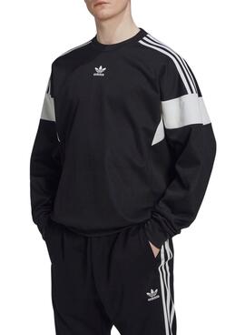 Sweat Adidas Adicolor Classics Ligne De Coupe Noire