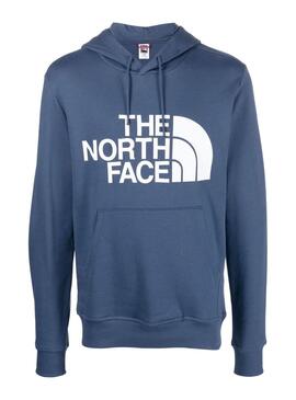 Sweat The North Face Basic Logo Homme Bleu marine