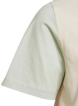 T-Shirt Adidas Colorblock Pastel Garçon et Fille
