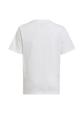T-Shirt Adidas Graphic pour Fille Blanc