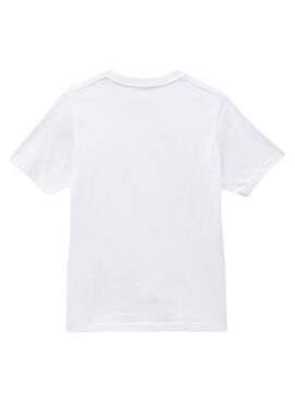 T-Shirt Vans Left Chest Blanc garçon