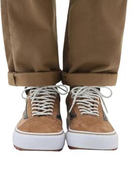 Baskets Vans Old Skool pour Homme Camel