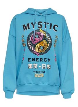 Sweat Only Johanne Oversize pour Femme Azul