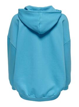 Sweat Only Johanne Oversize pour Femme Azul