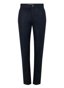 Pantalon Naf Naf Skinny pour Femme Bleu Marine