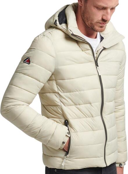 Veste Superdry Classic Fuji pour Homme Beige