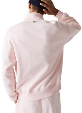 Sweat Lacoste Half-Zipper Homme et Femme