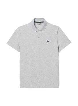 Polo Lacoste Regular Fit pour Homme Gris