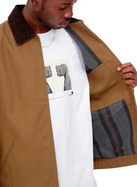 Veste Carhartt Brun Hamilton pour Homme