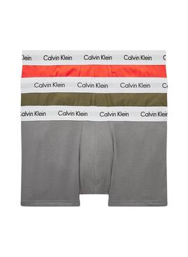 Pack 3 Boxer Calvin Klein taille basse pour Homme