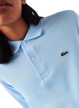 Polo Lacoste Classic Fit pour Homme Bleu