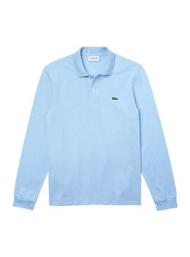 Polo Lacoste Classic Fit pour Homme Bleu