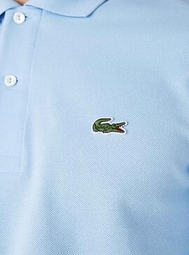 Polo Lacoste Classic Fit pour Homme Bleu