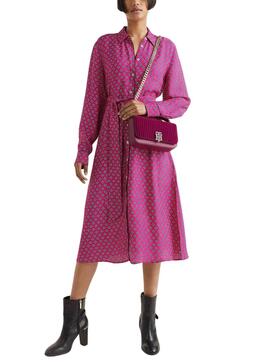 Sac à main Tommy Hilfiger Velvet Femme Rose