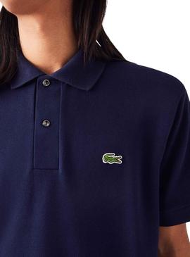 Polo Lacoste Classic Fit pour Homme Bleu marine