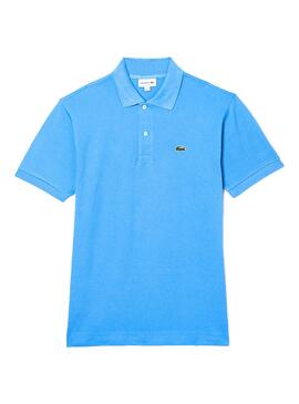 Polo Lacoste Classic Fit pour Homme Bleu
