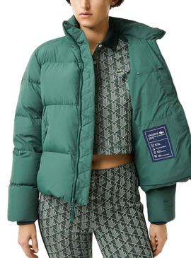 Veste Lacoste Doudoune pour Femme Vert