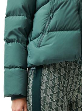 Veste Lacoste Doudoune pour Femme Vert