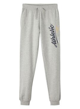 Pantalon Survêtement Name It Nillinge Gris pour Garçon