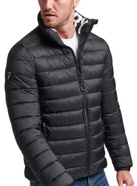 Veste Superdry Code Acolchada Homme Noire