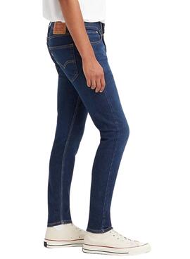 Jeans Levis Skinny Taper Bleu Homme