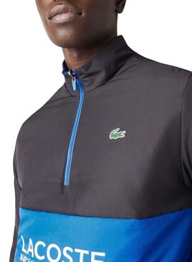 Veste Lacoste Sport Réversible Bleu Marine Homme