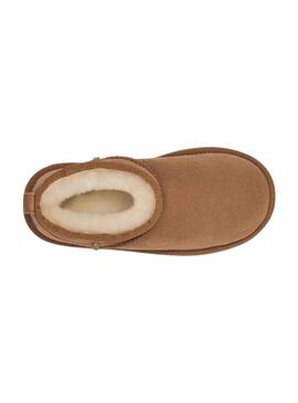 Bootss Ugg Classic Ultra Mini pour Fille Camel