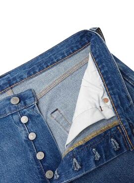 Jeans Levis 501 Original Bleu Homme