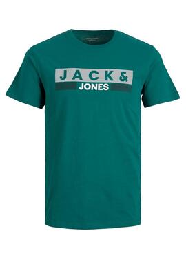 T-Shirt Jack & Jones Corp Logo Vert Homme
