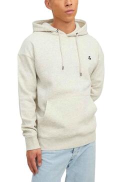 Sweat Jack and Jones Jestar Blanc pour Homme